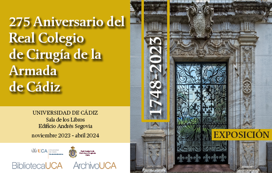 IMG EXPOSICIÓN 275 Aniversario del Real Colegio de Cirugía de la Armada de Cádiz
