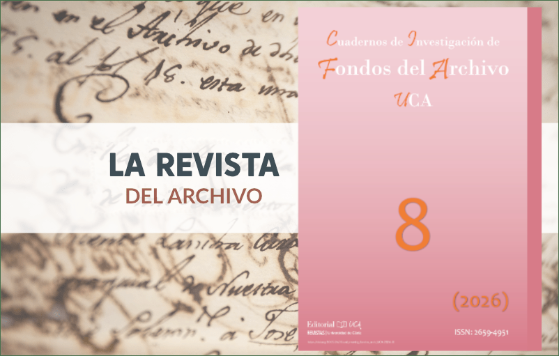 IMG NÚMERO 8 (2026) Revista del Archivo: CIFA