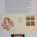 Sobre conmemorativo de Transkei y sello de Dominica de Florence Nightingale. Colección de J. E. Lasarte Calderay